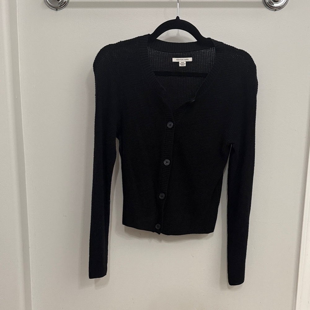 American Eagle Outfitters Black Women's Cardigan